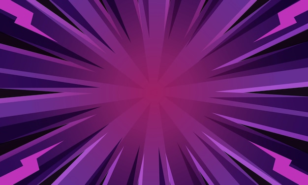 Vector purple comic background