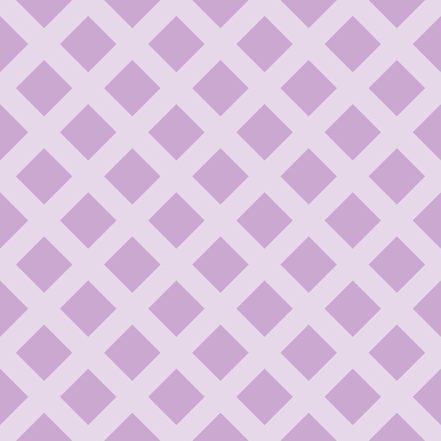 Vector purple diamond seamless plaid pattern