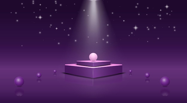 Purple display product design