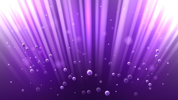 purple explosion effect stream of particles vector illustration