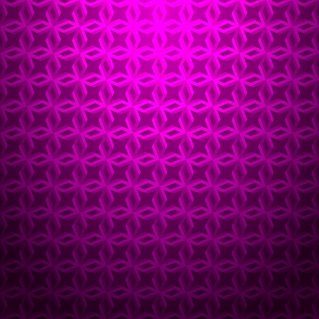 Purple geometric seamless pattern