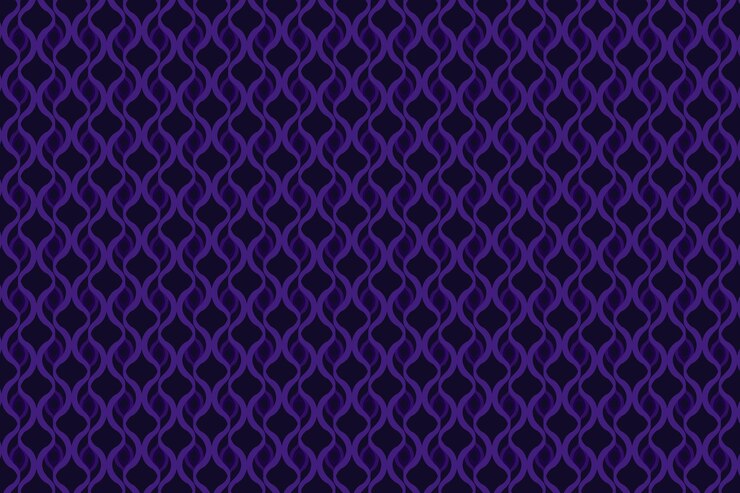 Vector purple geometric seamless pattern
