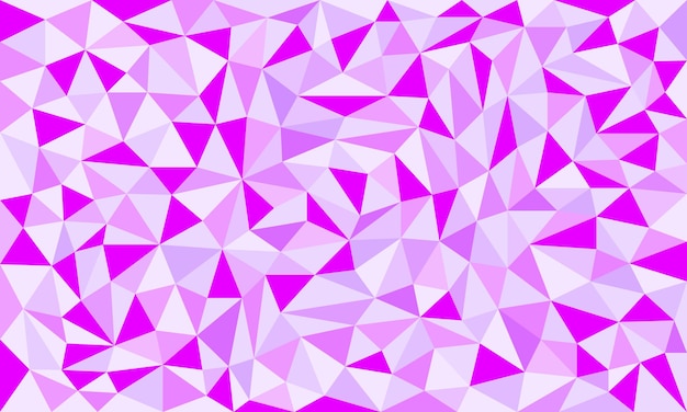 Purple geometric triangle background template copy space for poster, banner, or landing page
