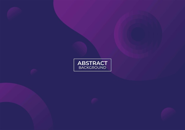 purple gradient geometri shapes wave abstract background template