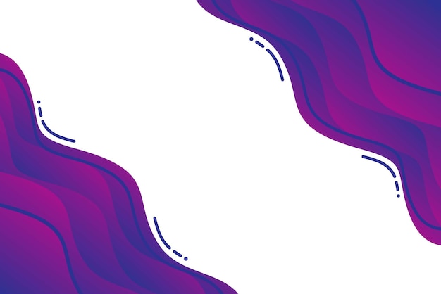 Purple gradient modern wave background with abstract lines