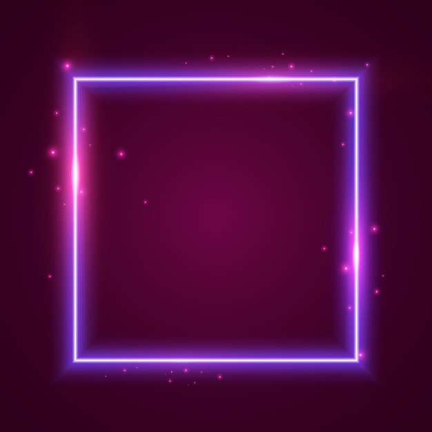 Purple light square frame. purple light square. purple light square banner