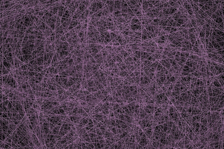 Vector purple lines net abstract background