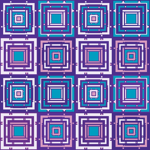 Purple mosaic pattern vector eps 10