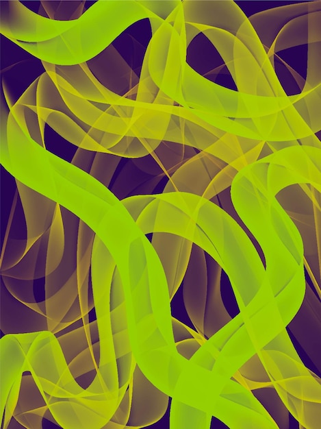 Purple neon green wavy background neon abstract waves background purple and teal background