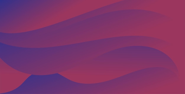 A purple and orange background with a wave pattern