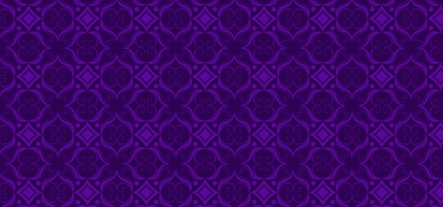 Purple ornamental vintage pattern