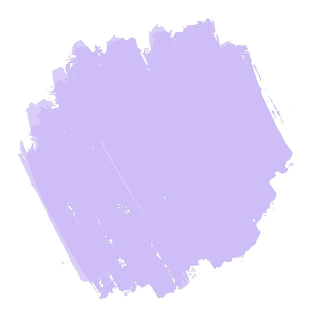 A purple patch of paint without a background