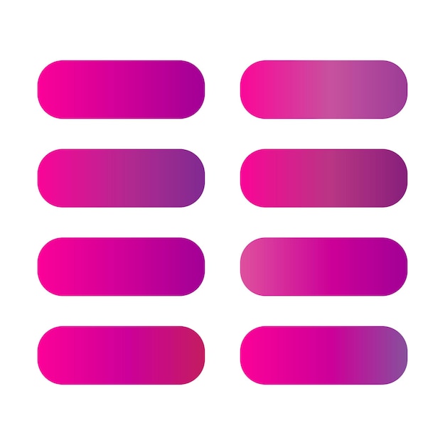 Vettore un logo viola e rosa con un disegno viola e rosa