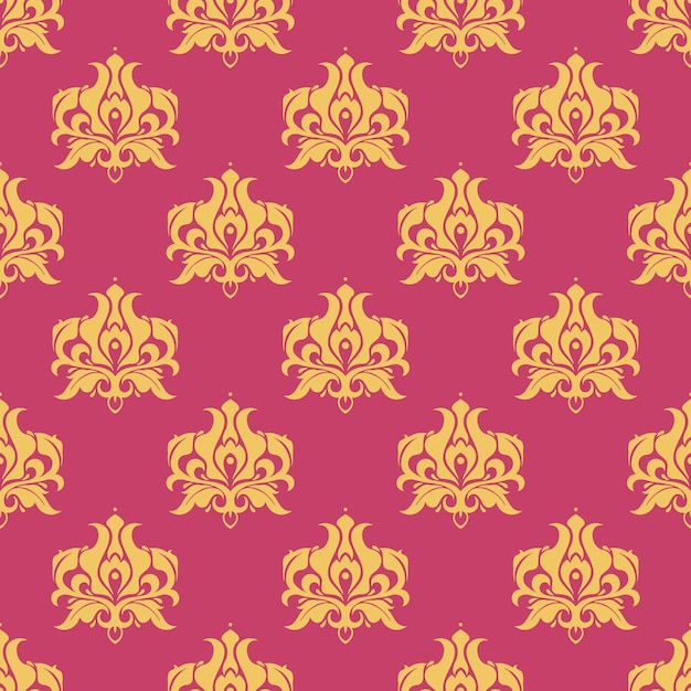 Vector purple royal pattern