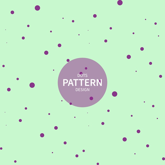 Vector purple scatter dots pattern design