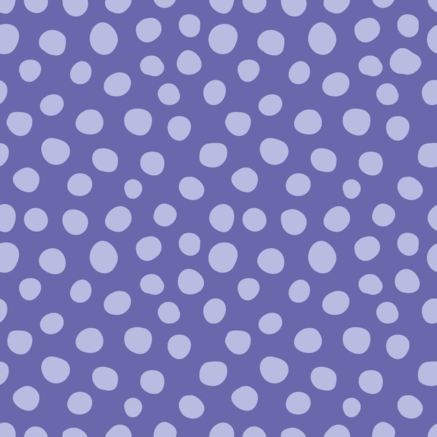 Purple seamless pattern with purple spots