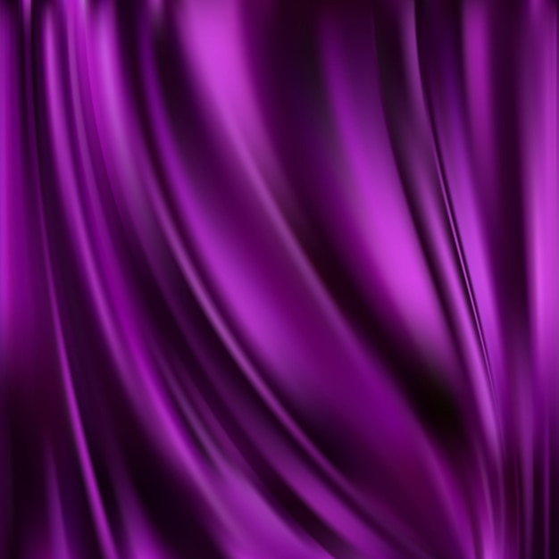 Purple Silk Fabric Texture Design Template (Voorwerp voor het ontwerpen van een textuur van paarse zijde)