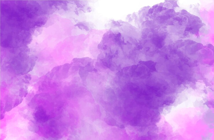 Vector purple smoke cloud background abstract design