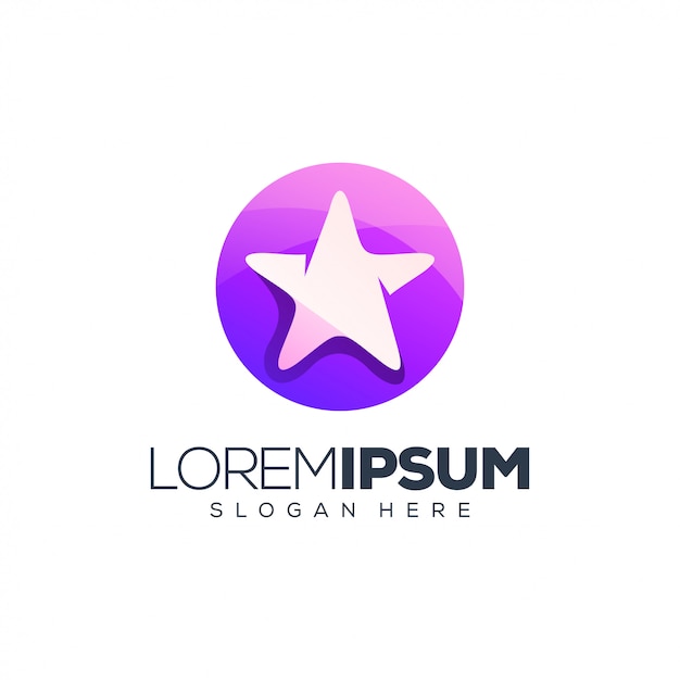 Purple star logo