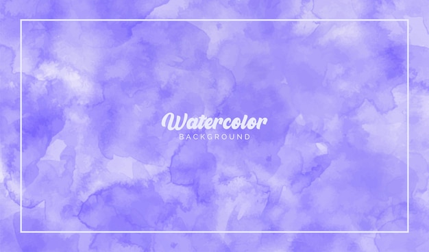 Vector purple watercolor abstract background