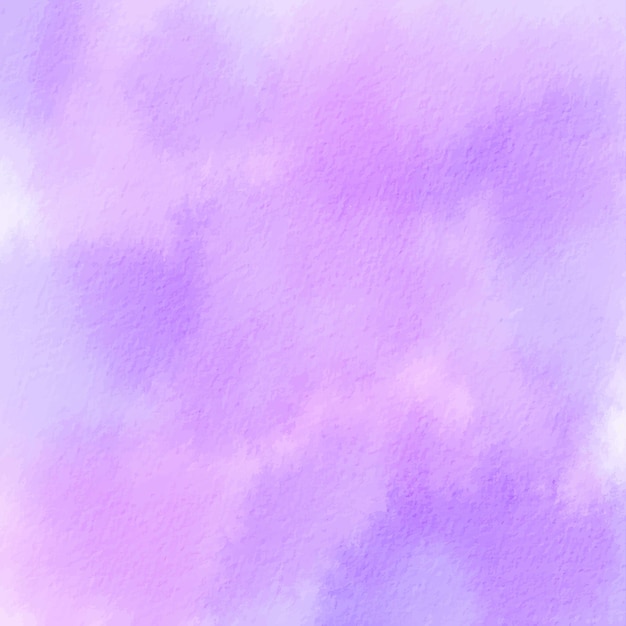 Vector purple watercolor hand painted abstract vector background