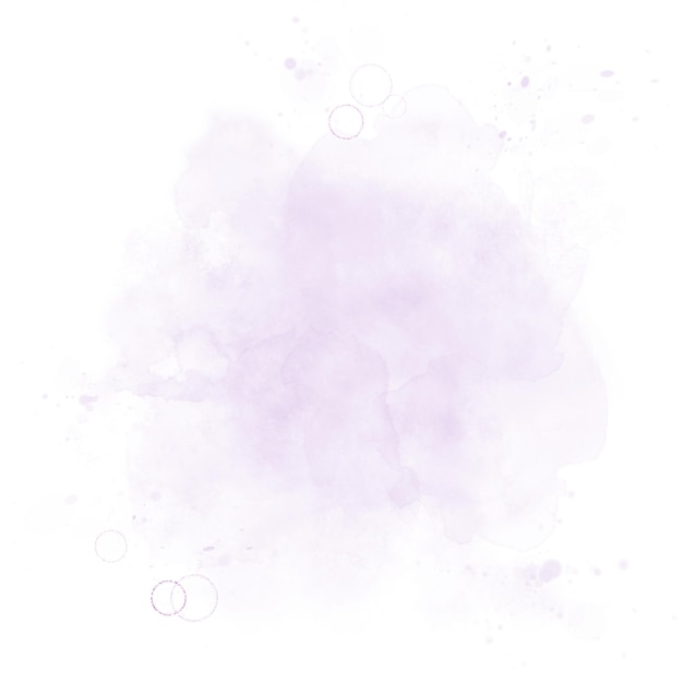 Vector purple watercolor splash