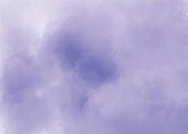 Purple watercolour background with stains