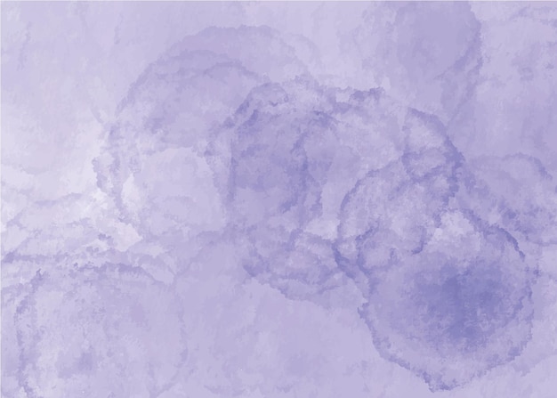 Vector purple watercolour background with stains