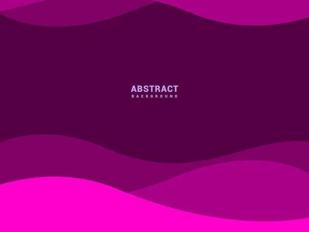 Vector purple wave abstract background