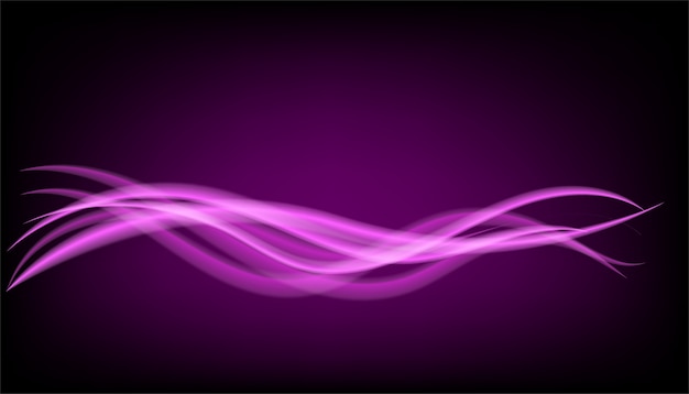 Vector purple wave background