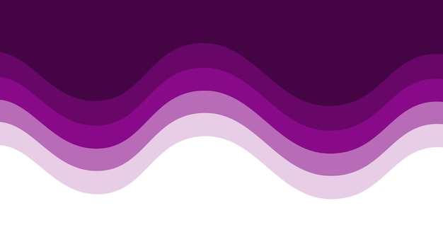 Vector purple wave element vector image for backdrop or presentation