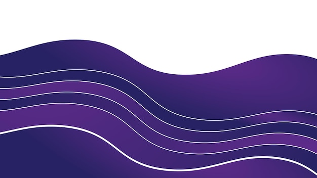 Vector purple wave element vector image for backdrop or presentation