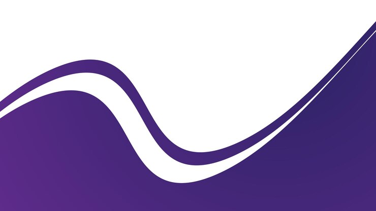 Vector purple wave element vector image for backdrop or presentation