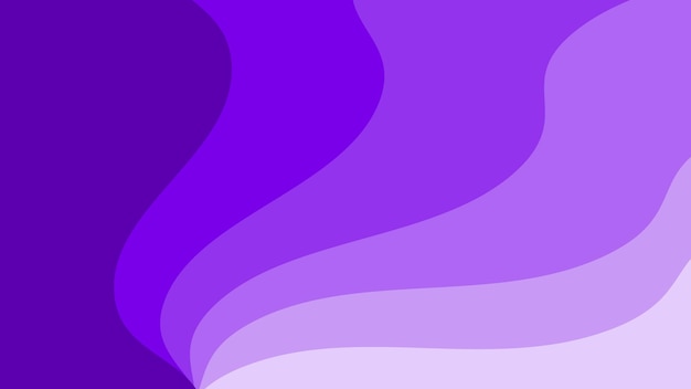 Purple wave element vector image for backdrop or presentation