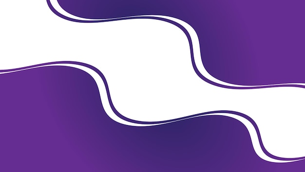 Purple wave element vector image for backdrop or presentation