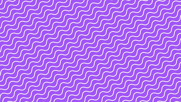 Purple wave line pattern vector image