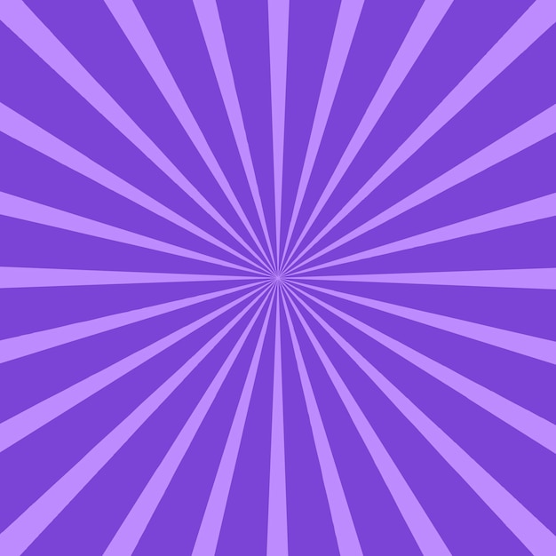 Purple and white rays sunburst background design