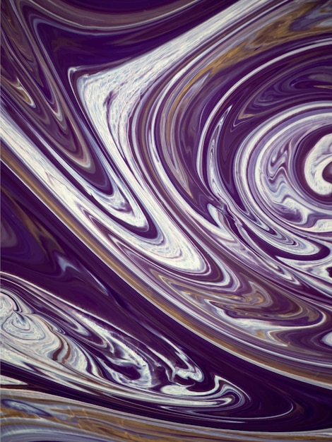 Vector purplpe liquid paint gradient with lines design.