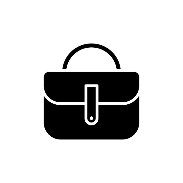 purse icon vector design template in white background