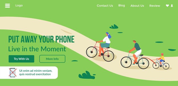 Put away your phone live in the moment website