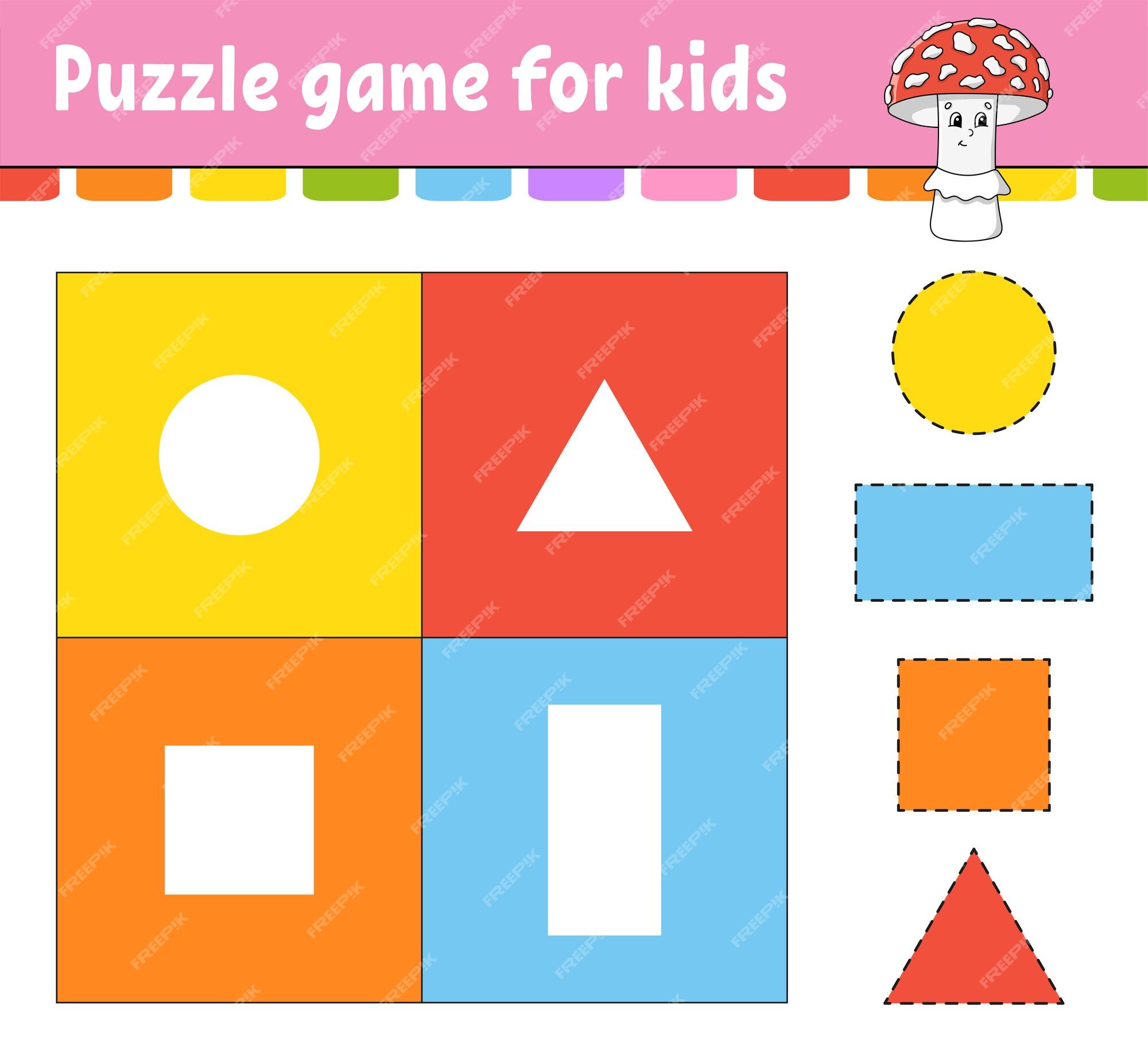 JOGO DAS FORMAS GEOMÉTRICAS Free Games, Activities, Puzzles, Online for  kids, Preschool, Kindergarten