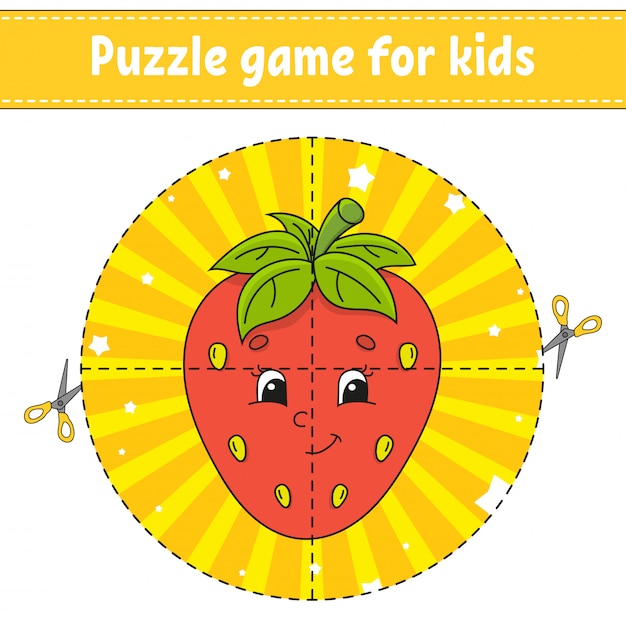 Gioco di puzzle per bambini.
