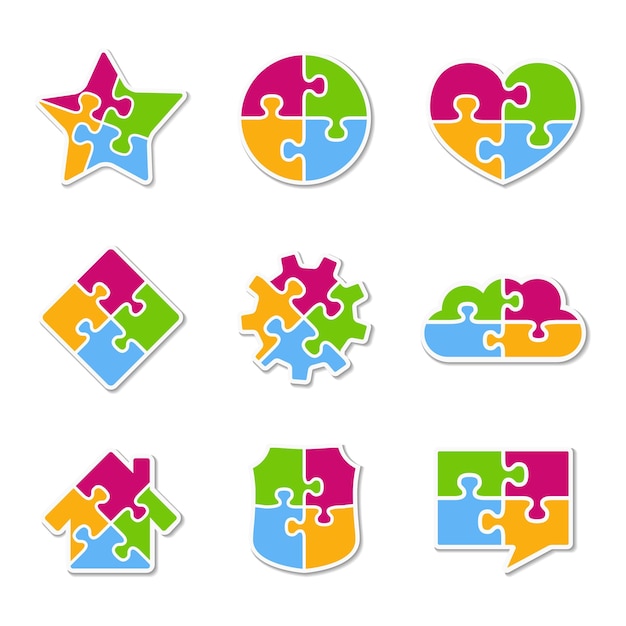 Puzzle Icons Collection