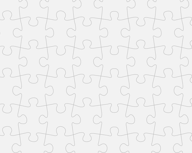 Vector puzzle texture and white background