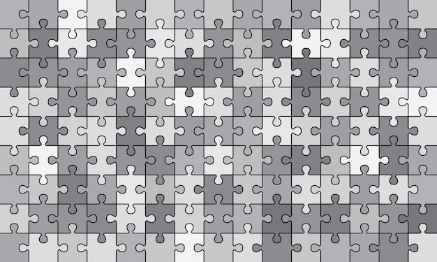 Puzzle vector illustratie achtergrond Abstract puzzelpatroon