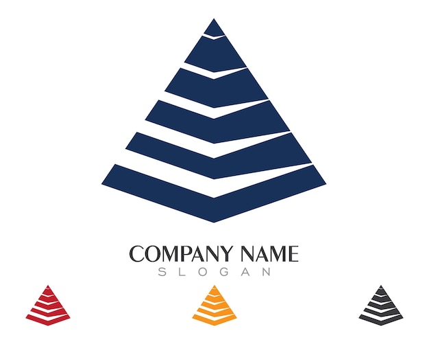 Pyramid logo template