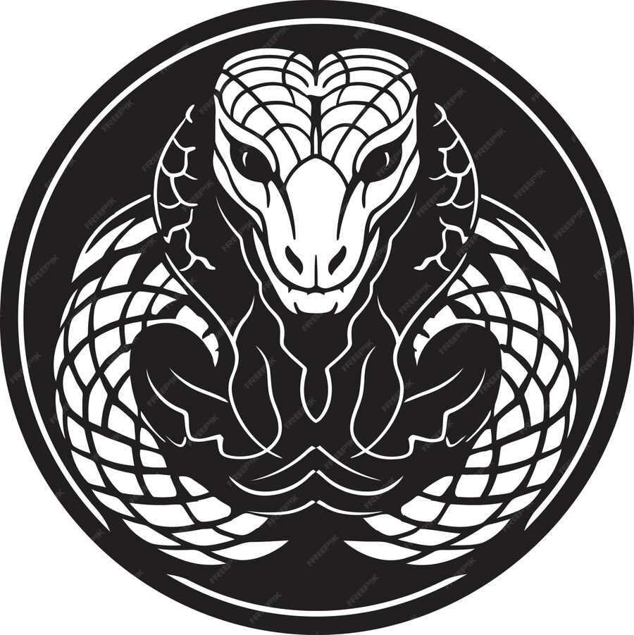 Premium Vector | Python Graphics From Raster to Vector Getting Artistic ...