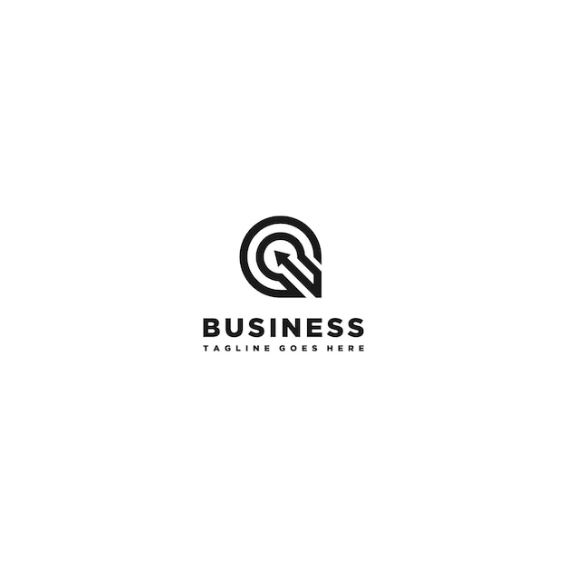 Q Letter Logo ontwerpsjabloon