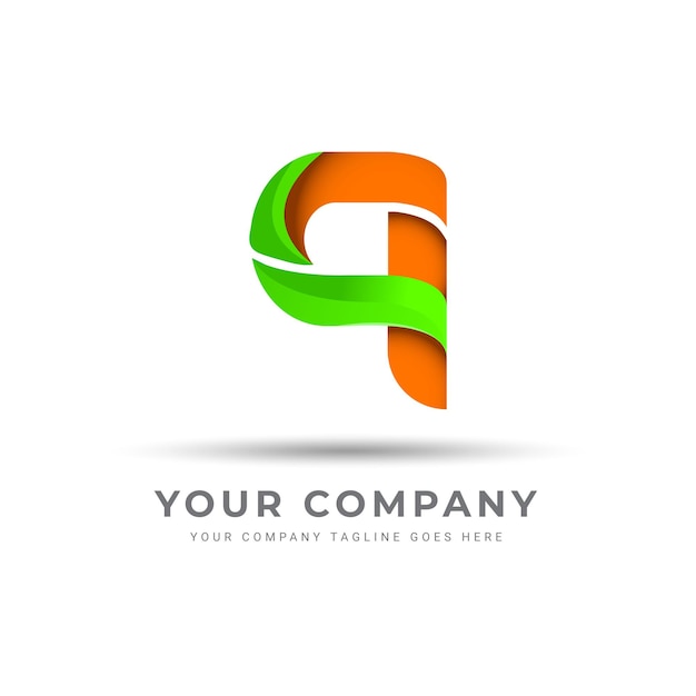 Vector q logo design q letter design q company logo q business logo icon design