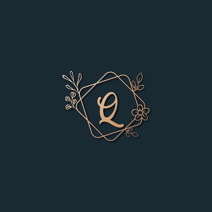 Vector q logo ontwerp vector afbeelding